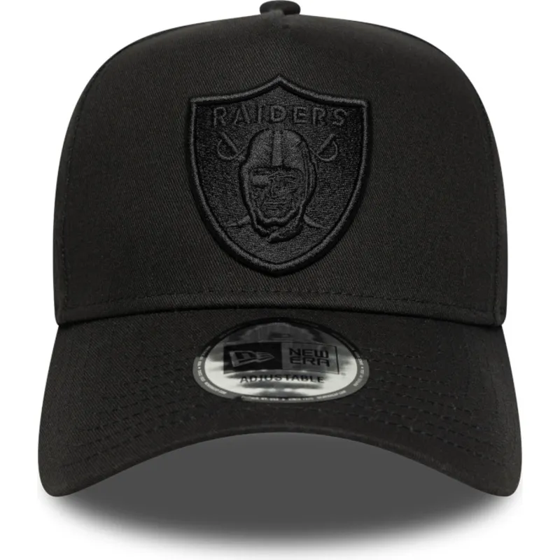cap-islenkta-black-snapback-e-frame-essential-las-vegas-raiders-nfl-new-era