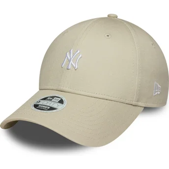 Kepurė išlenkta smėlio reguliuojamas 9FORTY Mini New York Yankees MLB New Era