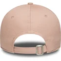 new-era-curved-brim-women-9forty-mini-logo-new-york-yankees-mlb-pink-adjustable-cap