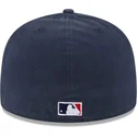 kepure-plokscia-tamsiai-melyna-priglundanti-59fifty-a-frame-championship-side-flag-atlanta-braves-mlb-new-era