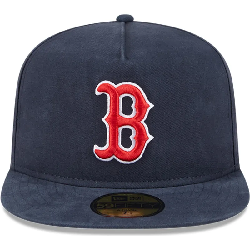 cap-plokscia-navy-blue-ajustada-59fifty-a-frame-championship-side-flag-boston-red-sox-mlb-new-era