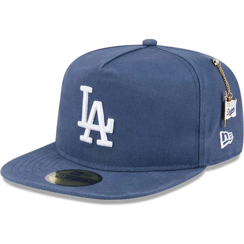 cap-plokscia-blue-ajustada-59fifty-a-frame-championship-side-flag-los-angeles-dodgers-mlb-new-era