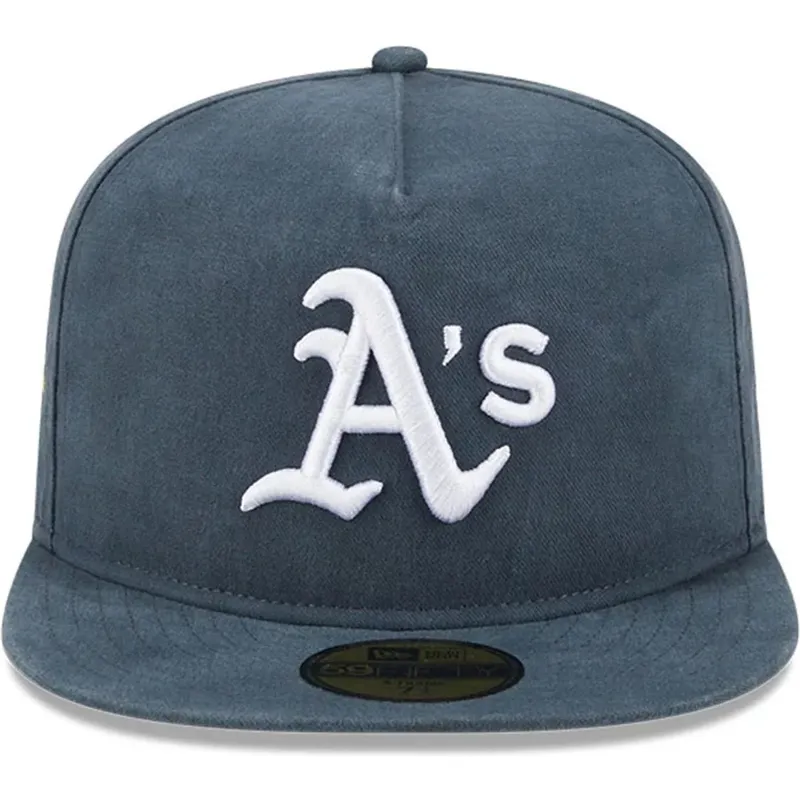kepure-plokscia-zalia-priglundanti-59fifty-a-frame-championship-side-flag-oakland-athletics-mlb-new-era
