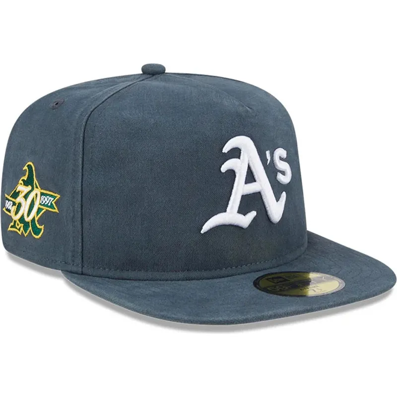kepure-plokscia-zalia-priglundanti-59fifty-a-frame-championship-side-flag-oakland-athletics-mlb-new-era