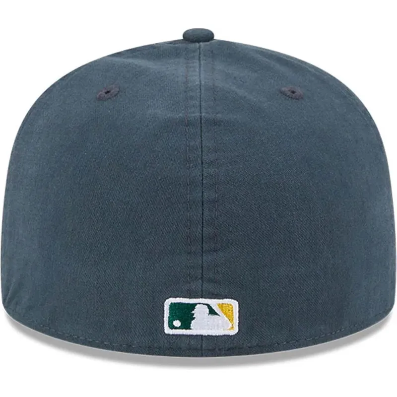 kepure-plokscia-zalia-priglundanti-59fifty-a-frame-championship-side-flag-oakland-athletics-mlb-new-era