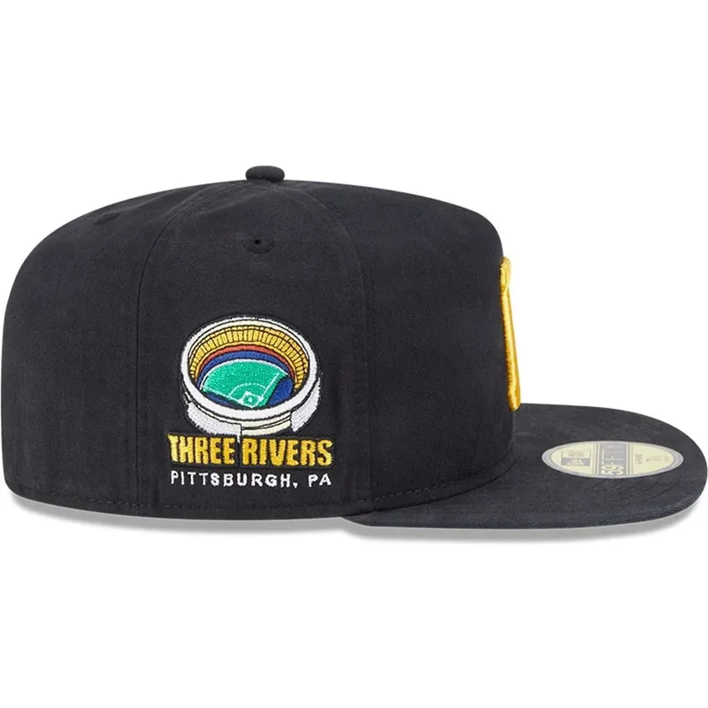 kepure-plokscia-juoda-priglundantis-59fifty-a-frame-championship-side-flag-pittsburgh-pirates-mlb-new-era