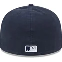 kepure-plokscia-tamsiai-melyna-priglundanti-59fifty-a-frame-championship-side-flag-new-york-yankees-mlb-new-era