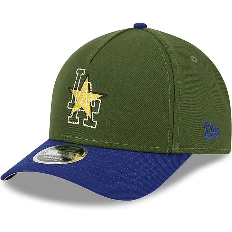 kepure-islenkta-ivairiaspalvis-snapback-9forty-m-crown-city-feature-los-angeles-dodgers-mlb-new-era