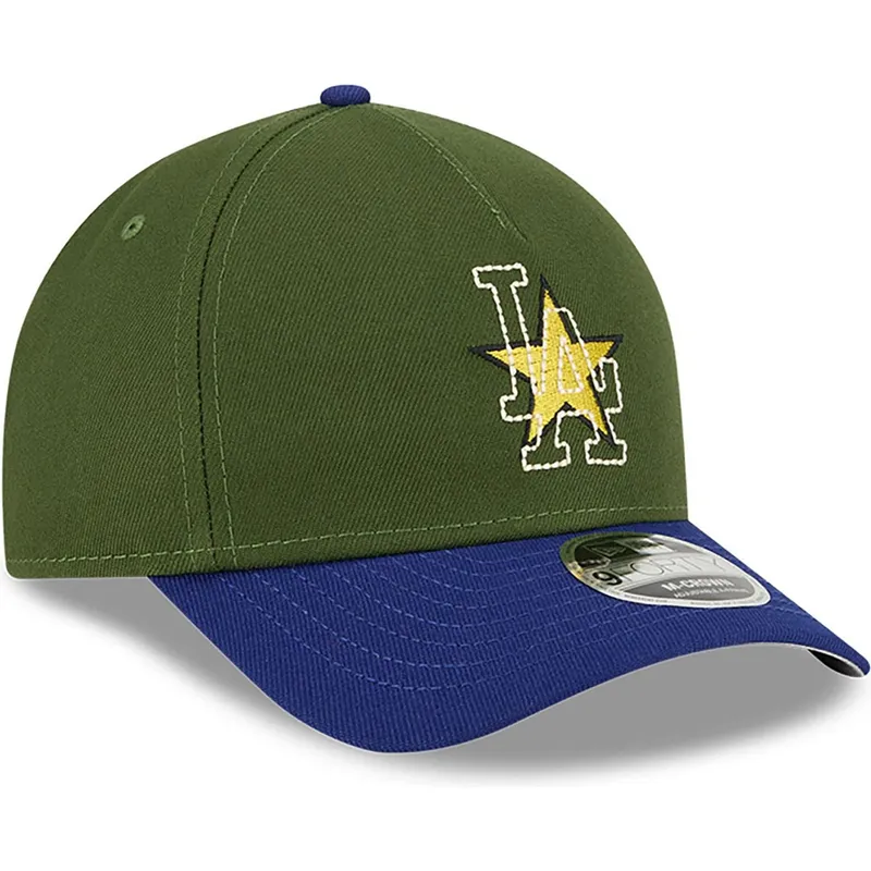 kepure-islenkta-ivairiaspalvis-snapback-9forty-m-crown-city-feature-los-angeles-dodgers-mlb-new-era