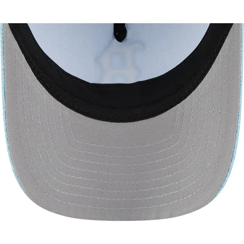 kepure-islenkta-melyna-snapback-9forty-m-crown-a-frame-cotton-weave-boston-red-sox-mlb-new-era