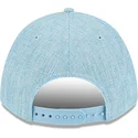 new-era-curved-brim-9forty-m-crown-a-frame-cotton-weave-los-angeles-dodgers-mlb-light-blue-snapback-cap