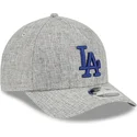szara-czapka-z-zakrzywionym-daszkiem-snapback-z-niebieskim-logo-9forty-m-crown-a-frame-cotton-weave-los-angeles-dodgers-mlb-new-