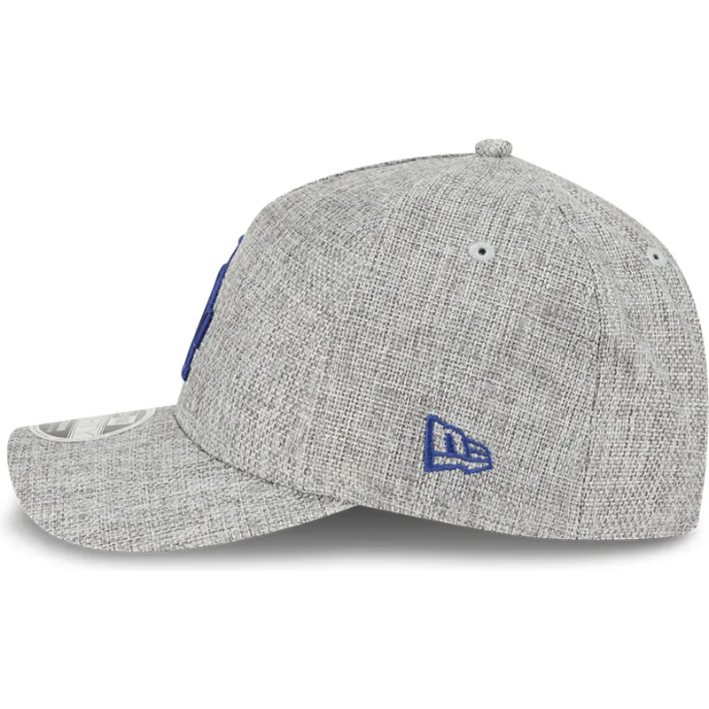 szara-czapka-z-zakrzywionym-daszkiem-snapback-z-niebieskim-logo-9forty-m-crown-a-frame-cotton-weave-los-angeles-dodgers-mlb-new-