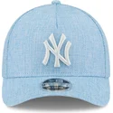 kepure-islenkta-melyna-snapback-9forty-m-crown-a-frame-cotton-weave-new-york-yankees-mlb-new-era