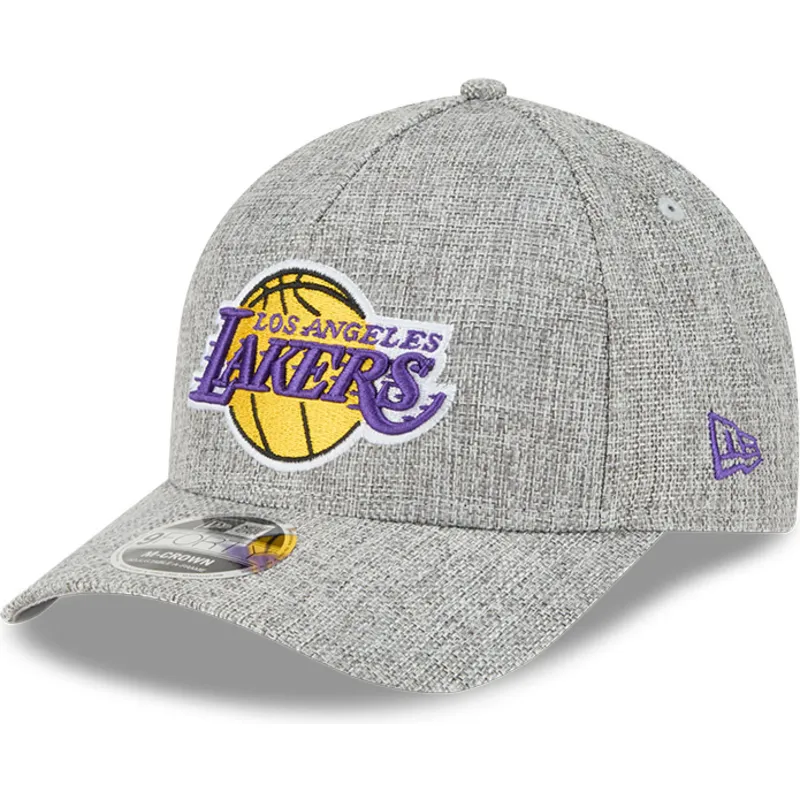 kepure-islenkta-pilka-snapback-9forty-m-crown-a-frame-cotton-weave-los-angeles-lakers-nba-new-era