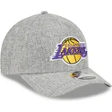 szara-czapka-z-zakrzywionym-daszkiem-snapback-9forty-m-crown-a-frame-cotton-weave-los-angeles-lakers-nba-new-era