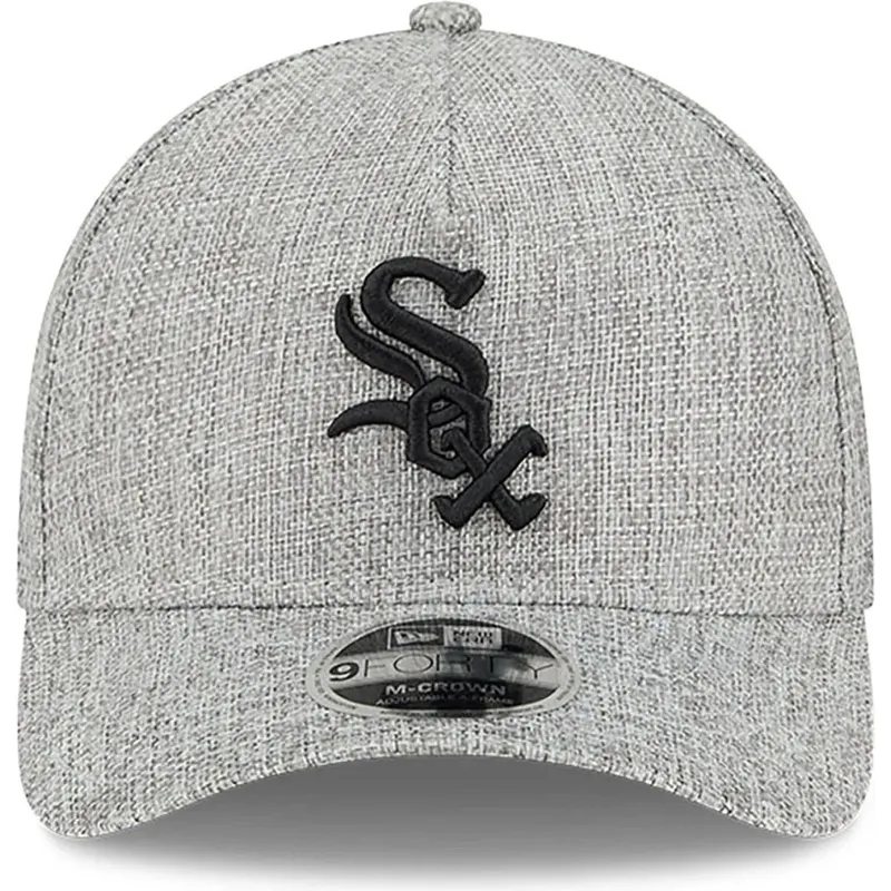 szara-czapka-z-zakrzywionym-daszkiem-snapback-9forty-m-crown-a-frame-cotton-weave-chicago-white-sox-mlb-new-era