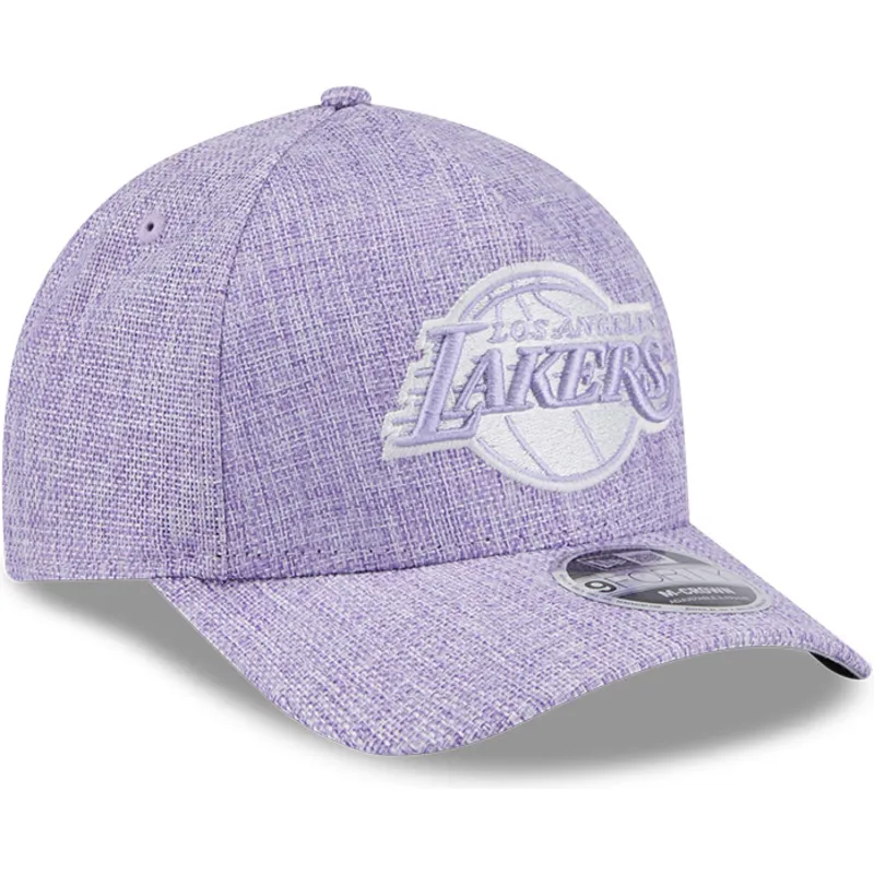 kepure-islenkta-violetine-snapback-9forty-m-crown-a-frame-cotton-weave-los-angeles-lakers-nba-new-era