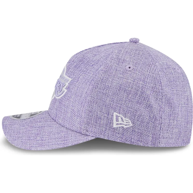 kepure-islenkta-violetine-snapback-9forty-m-crown-a-frame-cotton-weave-los-angeles-lakers-nba-new-era