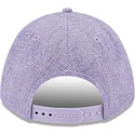 new-era-curved-brim-9forty-m-crown-a-frame-cotton-weave-los-angeles-lakers-nba-purple-snapback-cap