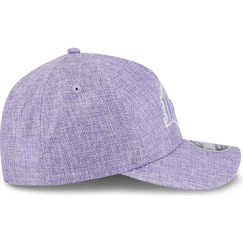 fioletowa-czapka-z-daszkiem-snapback-9forty-m-crown-a-frame-cotton-weave-los-angeles-lakers-nba-new-era