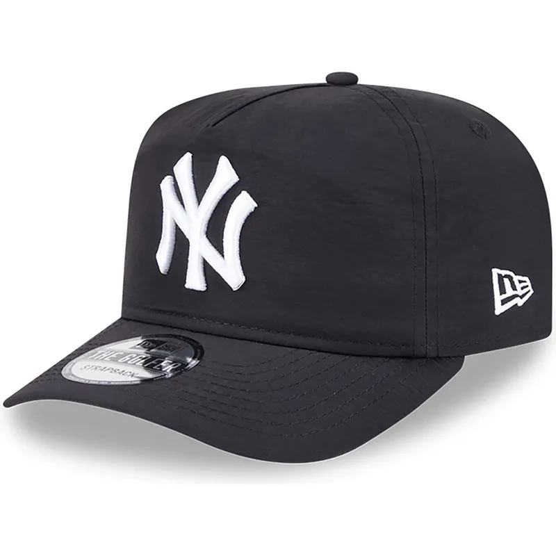kepure-islenkta-juoda-reguliuojamas-golfer-everyday-nylon-new-york-yankees-mlb-new-era