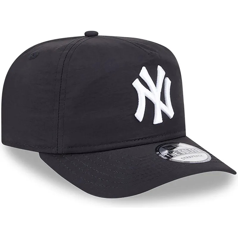kepure-islenkta-juoda-reguliuojamas-golfer-everyday-nylon-new-york-yankees-mlb-new-era