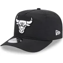 kepure-islenkta-juoda-reguliuojamas-golfer-everyday-nylon-chicago-bulls-nba-new-era