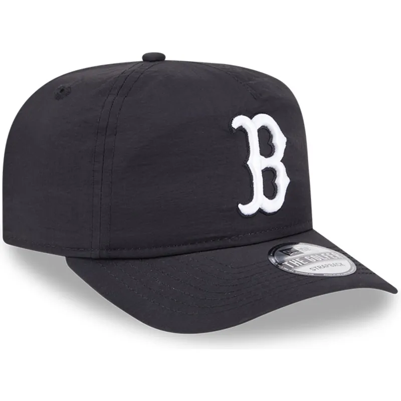 kepure-islenkta-juoda-reguliuojamas-golfer-everyday-nylon-boston-red-sox-mlb-new-era
