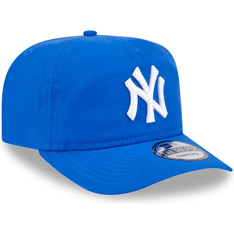 niebieska-regulowana-czapka-z-zakrzywionym-daszkiem-golfer-everyday-nylon-new-york-yankees-mlb-new-era