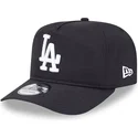 czarna-zakrzywiona-czapka-regulowana-golfer-everyday-nylon-los-angeles-dodgers-mlb-new-era
