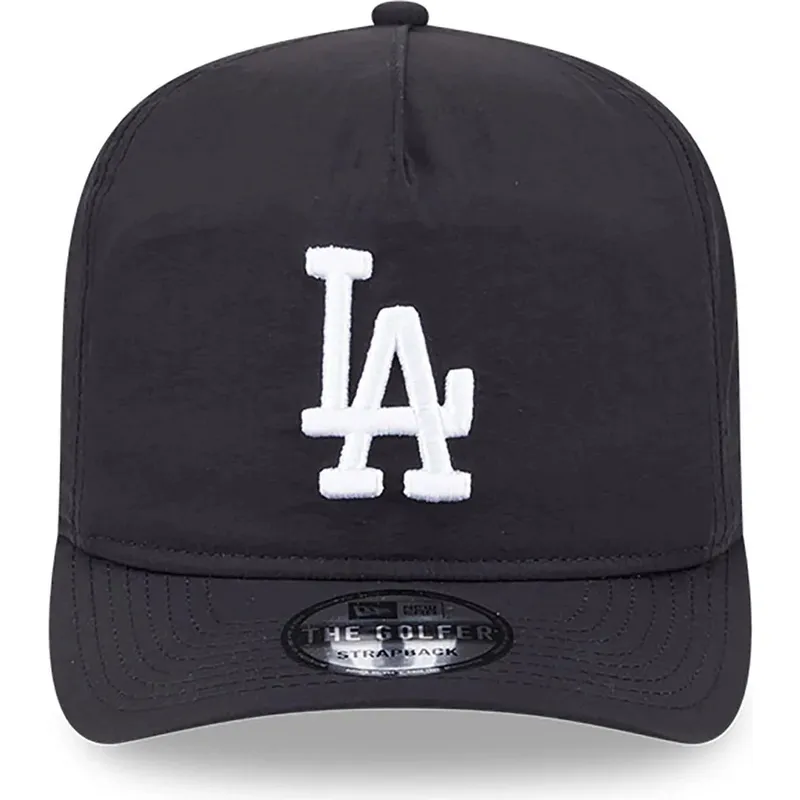 kepure-islenkta-juoda-reguliuojamas-golfer-everyday-nylon-los-angeles-dodgers-mlb-new-era