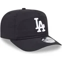czarna-zakrzywiona-czapka-regulowana-golfer-everyday-nylon-los-angeles-dodgers-mlb-new-era