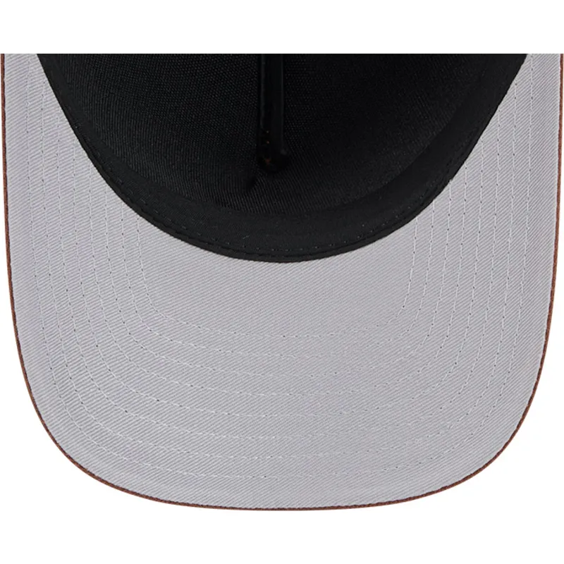 cap-islenkta-brown-snapback-9forty-m-crown-a-frame-motorsport-nascar-new-era