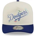 biala-i-niebieska-zakrzywiona-czapka-snapback-golfer-team-scribble-los-angeles-dodgers-mlb-new-era