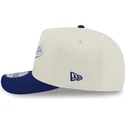 biala-i-niebieska-zakrzywiona-czapka-snapback-golfer-team-scribble-los-angeles-dodgers-mlb-new-era