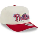 kepure-islenkta-raudona-snapback-golfer-team-scribble-philadelphia-phillies-mlb-new-era