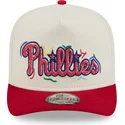 kepure-islenkta-raudona-snapback-golfer-team-scribble-philadelphia-phillies-mlb-new-era