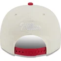 kepure-islenkta-raudona-snapback-golfer-team-scribble-philadelphia-phillies-mlb-new-era
