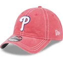 kepure-islenkta-rozine-reguliuojamas-9twenty-washed-contrast-philadelphia-phillies-mlb-new-era