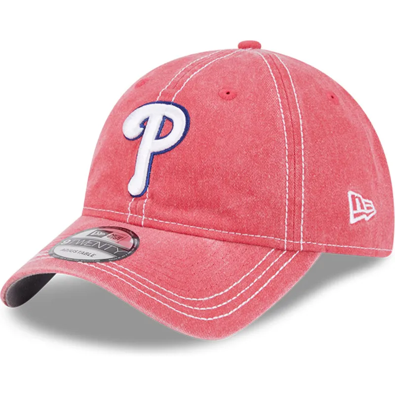 kepure-islenkta-rozine-reguliuojamas-9twenty-washed-contrast-philadelphia-phillies-mlb-new-era
