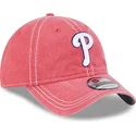 kepure-islenkta-rozine-reguliuojamas-9twenty-washed-contrast-philadelphia-phillies-mlb-new-era