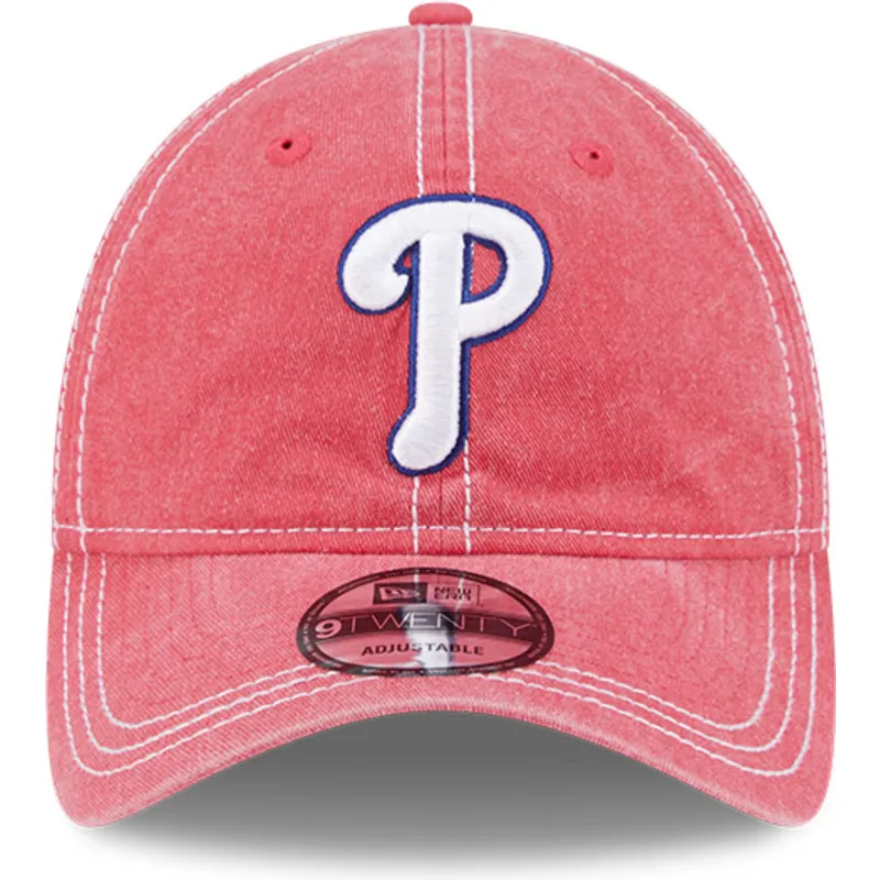 kepure-islenkta-rozine-reguliuojamas-9twenty-washed-contrast-philadelphia-phillies-mlb-new-era