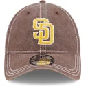 kepure-islenkta-ruda-reguliuojamas-9twenty-washed-contrast-san-diego-padres-mlb-new-era
