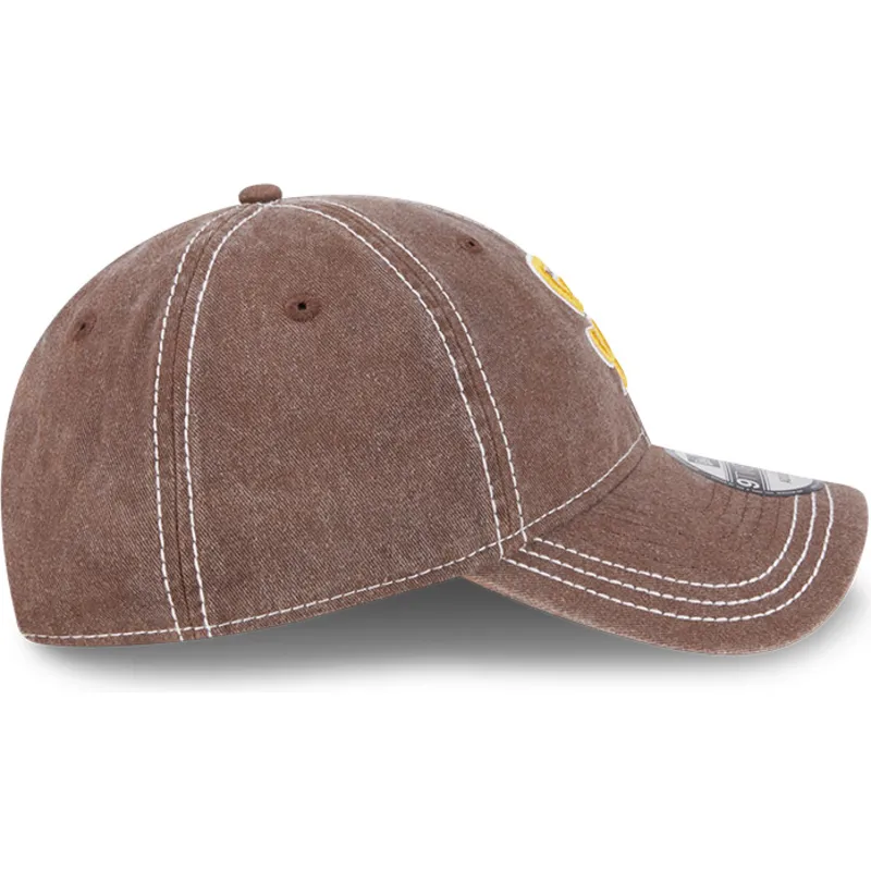 kepure-islenkta-ruda-reguliuojamas-9twenty-washed-contrast-san-diego-padres-mlb-new-era