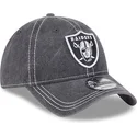 kepure-islenkta-pilka-reguliuojamas-9twenty-washed-contrast-las-vegas-raiders-nfl-new-era