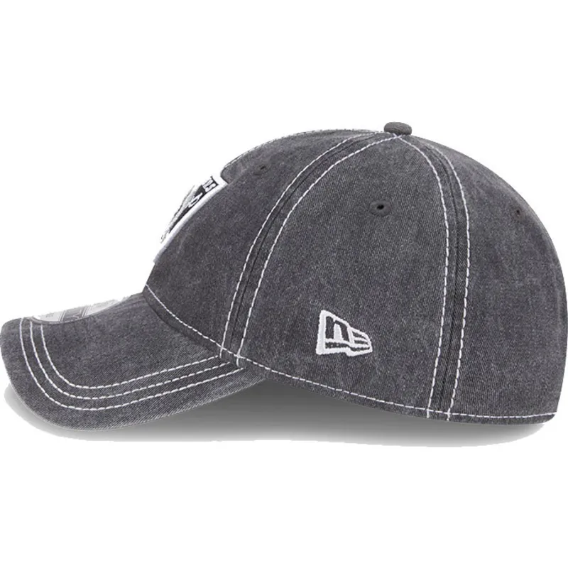 kepure-islenkta-pilka-reguliuojamas-9twenty-washed-contrast-las-vegas-raiders-nfl-new-era