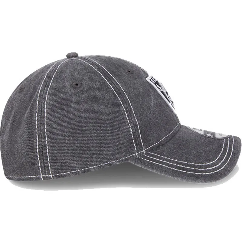 kepure-islenkta-pilka-reguliuojamas-9twenty-washed-contrast-las-vegas-raiders-nfl-new-era
