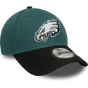 wyginieta-czapka-zielona-i-czarna-z-regulacja-9forty-the-league-philadelphia-eagles-nfl-new-era