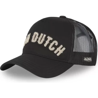 Czarna czapka trucker dla dziecka KID_BUCKL NR od Von Dutch
